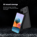 For Xiaomi Redmi Note 10 Pro / 10 Pro Max NILLKIN Black Mirror Series PC Camshield Full Coverage Dust-proof Scratch Resistant Case(Blue)