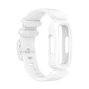 For Fitbit Inspire 2 Silicone Watch Band(White)