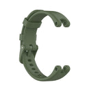 For Garmin Lily Silicone Watch Band with Dismantling Tools(Dark Green)