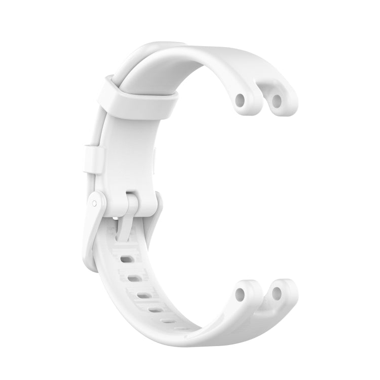 For Garmin Lily Silicone Watch Band with Dismantling Tools(White)