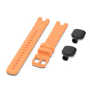 For Garmin Lily Silicone Watch Band with Dismantling Tools(Orange)