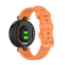 For Garmin Lily Silicone Watch Band with Dismantling Tools(Orange)