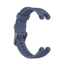 For Garmin Lily Silicone Watch Band with Dismantling Tools(Blue Grey)