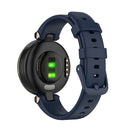 For Garmin Lily Silicone Watch Band with Dismantling Tools(Midnight Blue)