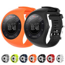 For POLAR M200 Texture Silicone Watch Band, One Size(White)