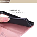 For Samsung Galaxy A32 4G Rose Embossed Horizontal Flip PU Leather Case with Holder & Card Slots & Wallet(Rose Gold)