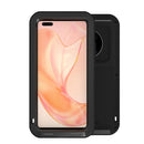For Huawei Mate 40 Pro LOVE MEI Metal Shockproof Waterproof Dustproof Protective Case without Glass(Black)