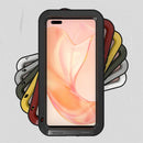 For Huawei Mate 40 Pro LOVE MEI Metal Shockproof Waterproof Dustproof Protective Case without Glass(Silver)