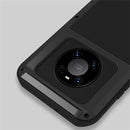 For Huawei Mate 40 Pro LOVE MEI Metal Shockproof Waterproof Dustproof Protective Case without Glass(Red)