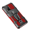 For OPPO Realme 8 / 8 Pro Armor Warrior Shockproof PC + TPU Protective Case(Red)