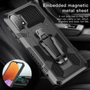 For OPPO Realme 8 / 8 Pro Armor Warrior Shockproof PC + TPU Protective Case(Coffee)