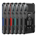 For OPPO Realme 8 / 8 Pro Armor Warrior Shockproof PC + TPU Protective Case(Sapphire Blue)