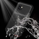 For Samsung Galaxy A52 5G / 4G LOVE MEI Metal Shockproof Waterproof Dustproof Protective Case with Glass(Red)