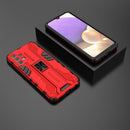 For Samsung Galaxy A32 4G Supersonic PC + TPU Shock-proof Protective Case with Holder(Red)