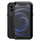 LOVE MEI Metal Shockproof Waterproof Dustproof Protective Case For iPhone 12 mini(Black)