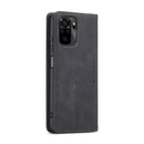 For Xiaomi Redmi Note 10 4G / Note 10s CaseMe 013 Multifunctional Horizontal Flip Leather Case with Holder & Card Slot & Wallet(Black)