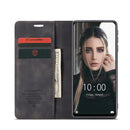 For Xiaomi Redmi Note 10 4G / Note 10s CaseMe 013 Multifunctional Horizontal Flip Leather Case with Holder & Card Slot & Wallet(Black)