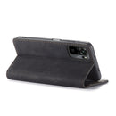 For Xiaomi Redmi Note 10 4G / Note 10s CaseMe 013 Multifunctional Horizontal Flip Leather Case with Holder & Card Slot & Wallet(Black)