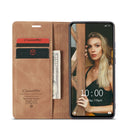 For Xiaomi Redmi Note 10 Pro 4G / Note 10 Pro Max CaseMe 013 Multifunctional Horizontal Flip Leather Case with Holder & Card Slot & Wallet(Brown)