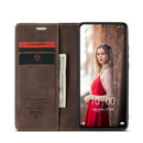 For Xiaomi Redmi Note 10 Pro 4G / Note 10 Pro Max CaseMe 013 Multifunctional Horizontal Flip Leather Case with Holder & Card Slot & Wallet(Coffee)