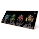 AULA Wind Forest Fire Mountain Pattern Office Gaming Keyboard Mouse Pad