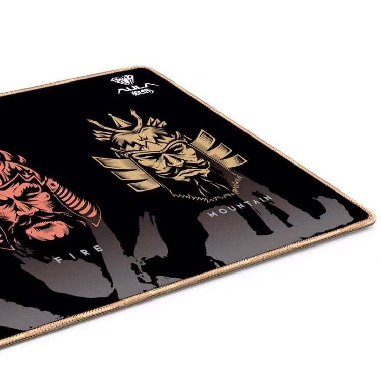 AULA Wind Forest Fire Mountain Pattern Office Gaming Keyboard Mouse Pad