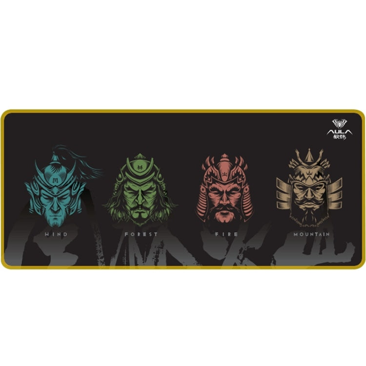 AULA Wind Forest Fire Mountain Pattern Office Gaming Keyboard Mouse Pad