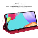 For Xiaomi Redmi Note 10 Pro Frosted Business Magnetic Horizontal Flip PU Leather Case with Holder & Card Slot & Lanyard(Red)