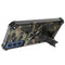 For Samsung Galaxy S21 FE Camouflage Armor Shockproof TPU + PC Magnetic Protective Case with Holder(Army Green)