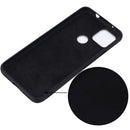 For Google Pixel 5A Solid Color Liquid Silicone Dropproof Full Coverage Protective Case(Black)