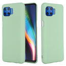 For Motorola Moto G 5G Plus Solid Color Liquid Silicone Dropproof Full Coverage Protective Case(Green)