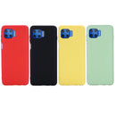 For Motorola Moto G 5G Plus Solid Color Liquid Silicone Dropproof Full Coverage Protective Case(Green)