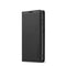 For Samsung Galaxy S21 FE LC.IMEEKE LC-001 Series PU + TPU Color Matching Frosted Horizontal Flip Leather Case with Holder & Card Slot(Black)