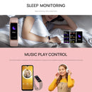 [HK Warehouse] DOOGEE DG Band, 1.05 inch LCD Color Screen, 5ATM Waterproof, Support 5-7 Days Endurance & 14 Exercise Modes & Heart Rate Monitoring & Blood Oxygen Measurement(Pink)