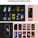 [HK Warehouse] DOOGEE DG Band, 1.05 inch LCD Color Screen, 5ATM Waterproof, Support 5-7 Days Endurance & 14 Exercise Modes & Heart Rate Monitoring & Blood Oxygen Measurement(Pink)