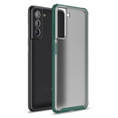 For Samsung Galaxy S21 FE Four-corner Shockproof TPU + PC Protective Case(Green)