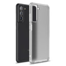 For Samsung Galaxy S21 FE Four-corner Shockproof TPU + PC Protective Case(Translucent)