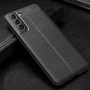 For Samsung Galaxy S21 FE Litchi Texture TPU Shockproof Case(Black)