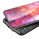For Samsung Galaxy S21 FE Litchi Texture TPU Shockproof Case(Black)
