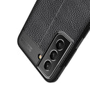 For Samsung Galaxy S21 FE Litchi Texture TPU Shockproof Case(Black)