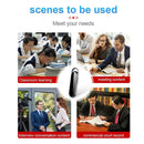 D8 1080P HD 160 Degrees Wide Angle Smart Recording Pen, Capacity:4GB(Black)