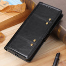 For Samsung Galaxy S21 FE Peas Crazy Horse Texture Horizontal Flip Leather Case with Holder & Card Slots & Wallet(Black)