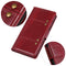 For Samsung Galaxy S21 FE Peas Crazy Horse Texture Horizontal Flip Leather Case with Holder & Card Slots & Wallet(Red)