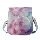 Painted Series Camera Bag with Shoulder Strap for Fujifilm Instax mini 11(Blue Pastel)