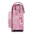 Painted Series Camera Bag with Shoulder Strap for Fujifilm Instax mini 11(Pink Fly Horse)