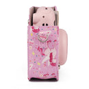 Painted Series Camera Bag with Shoulder Strap for Fujifilm Instax mini 11(Pink Fly Horse)