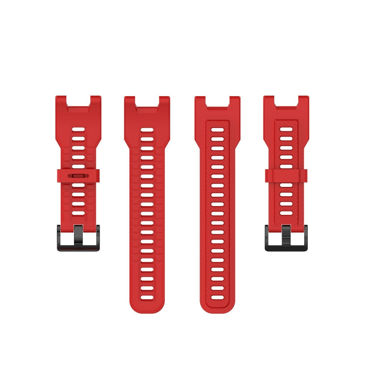 For Amazfit T-Rex Pro / Amazfit T-Rex Silicone Watch Band with Dismantling Tools, One Size(Red)
