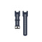 For Amazfit T-Rex Pro / Amazfit T-Rex Silicone Watch Band with Dismantling Tools, One Size(Navy Blue)