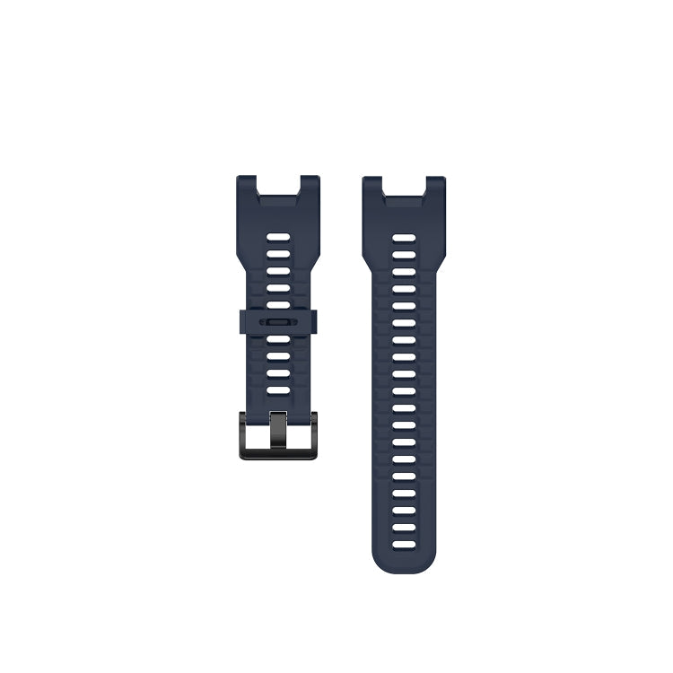 For Amazfit T-Rex Pro / Amazfit T-Rex Silicone Watch Band with Dismantling Tools, One Size(Navy Blue)