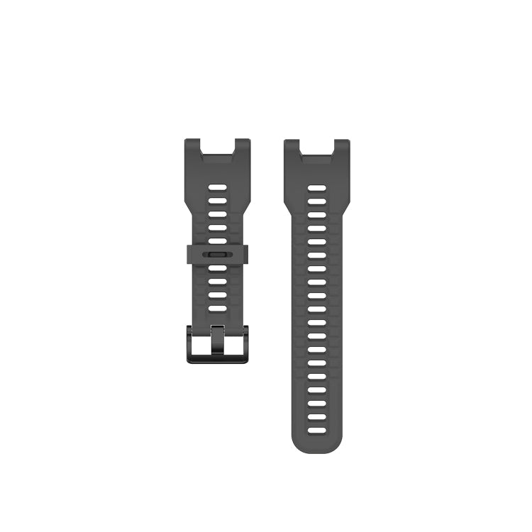 For Amazfit T-Rex Pro / Amazfit T-Rex Silicone Watch Band with Dismantling Tools, One Size(Dark Grey)
